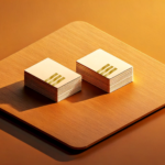 Visitekaartjes met Folie